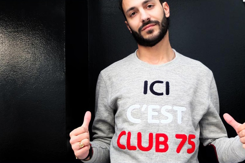 Club 75 x BWGH “Ici c’est Club 75″ Sweater 聯名衛衣