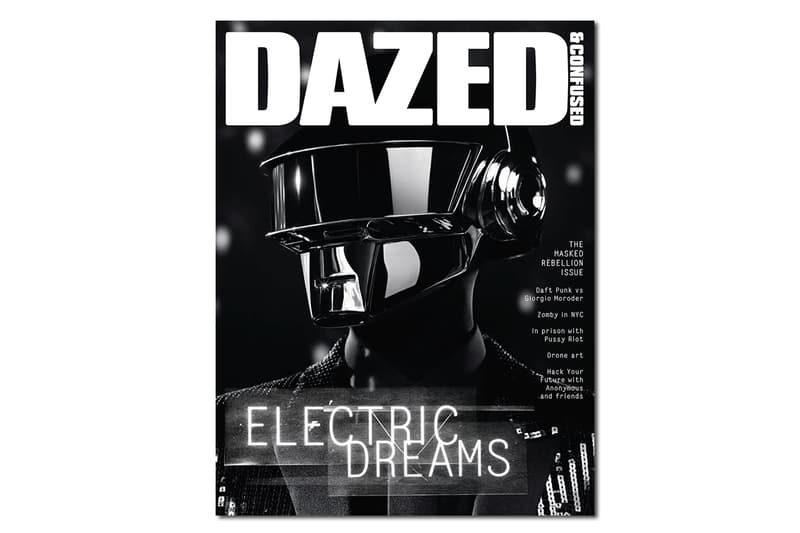 由 Hedi Slimane 掌鏡拍攝 Daft Punk 擔任封面人物《Dazed &amp; Confused》2013 年 6 月號曝光！