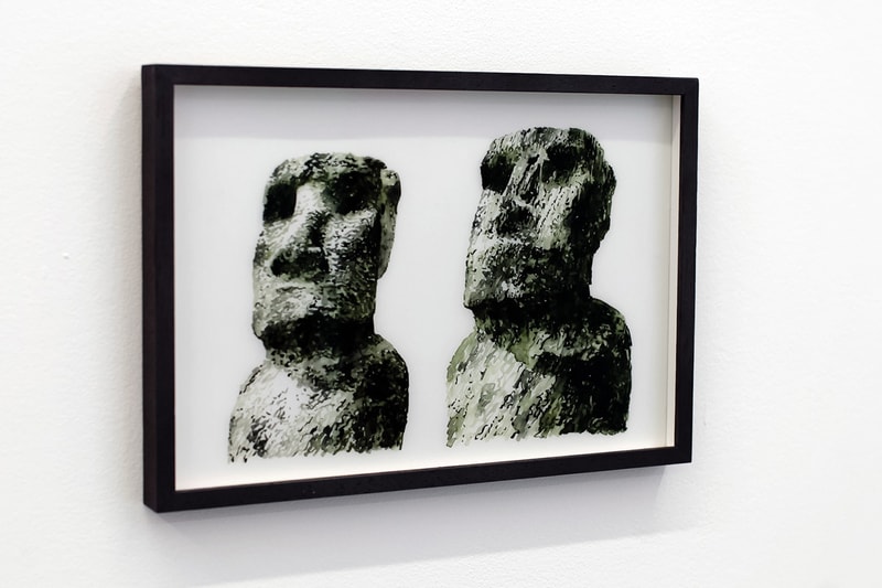 Daniel Arsham 于 Galerie Perrotin 舉辦 “Easter Island” 展覽現場回顧