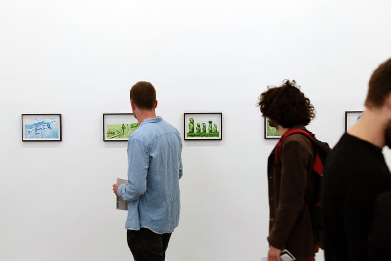 Daniel Arsham 于 Galerie Perrotin 舉辦 “Easter Island” 展覽現場回顧