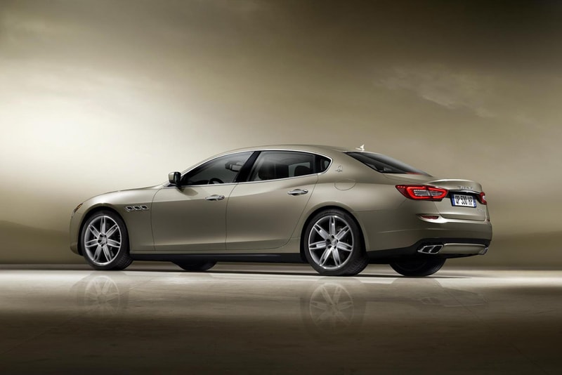 Ermenegildo Zegna 與 Maserati 合作打造特別版 2014 Quattroporte