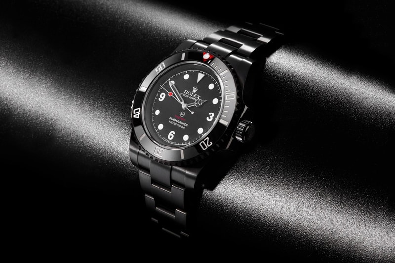 fragment design x Bamford Watch Department Rolex Daytona & Submariner 聯名改裝腕表