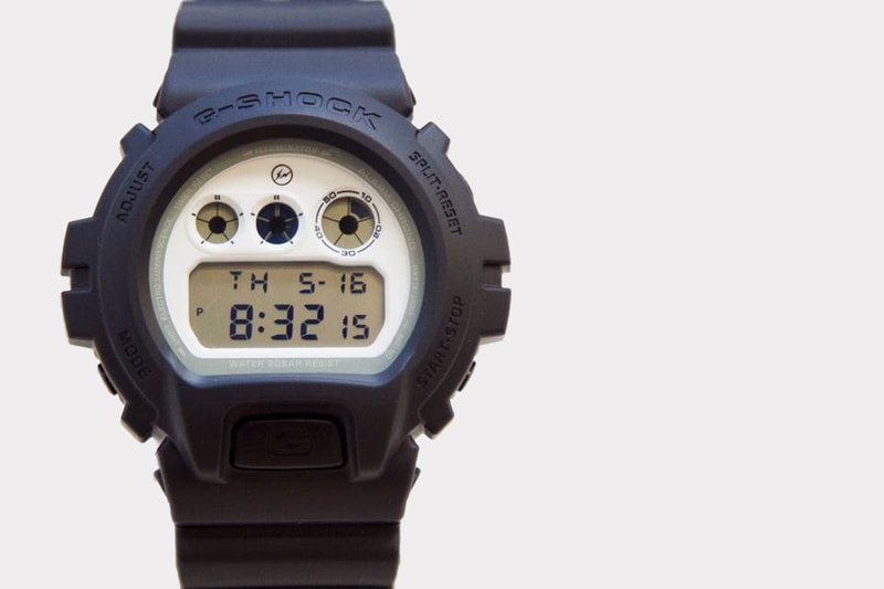 fragment design x Casio G-Shock 30 週年紀念時計 DW-6900 搶先預覽