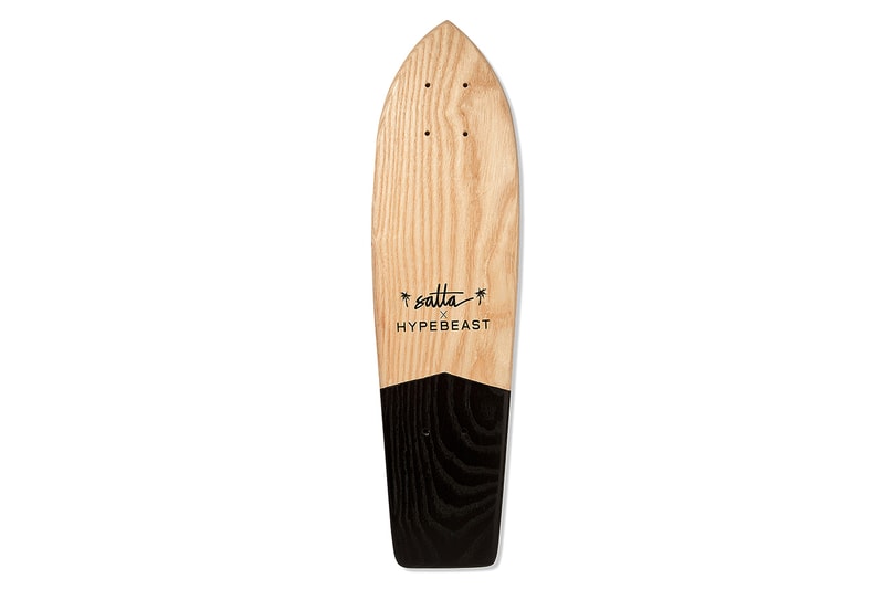 Hypebeast x Satta Skateboard 聯名滑板