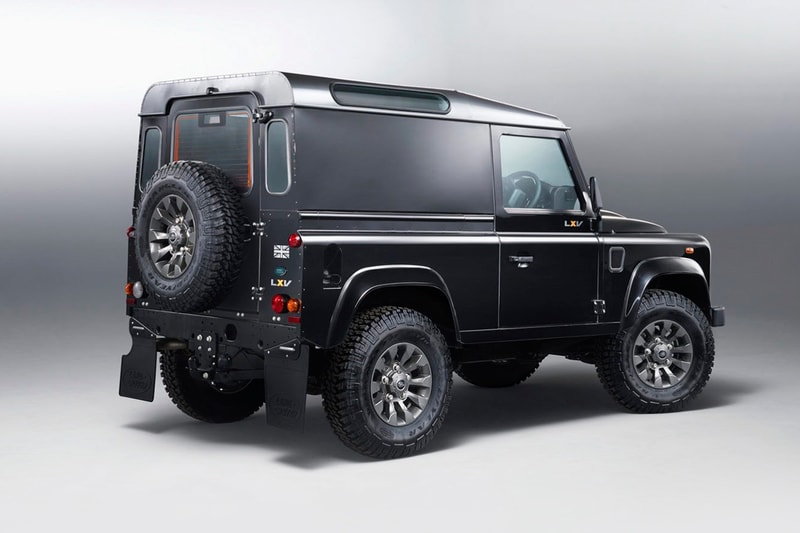 Land Rover Defender LXV Special Edition 65 週年紀念限定車款