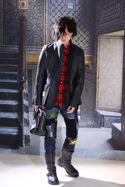 Loewe x COMME des GARCONS JUNYA WATANABE MAN 2013 秋冬聯名系列造型 Lookbook
