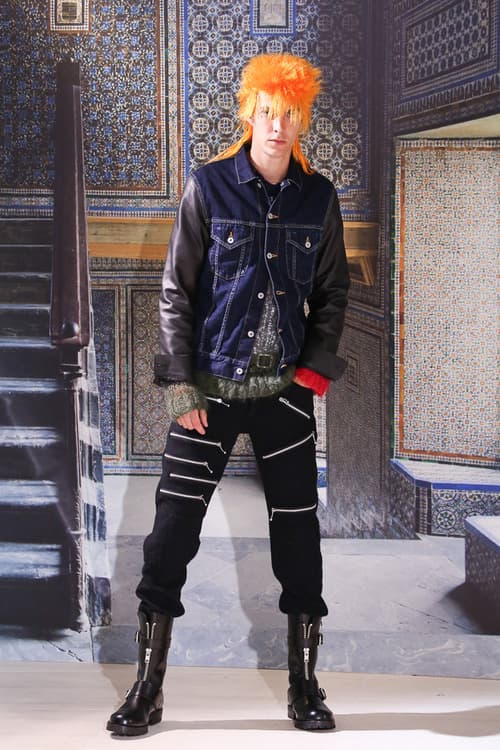 Loewe x COMME des GARCONS JUNYA WATANABE MAN 2013 秋冬聯名系列造型 Lookbook