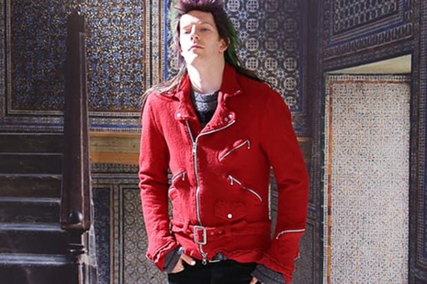 Loewe x COMME des GARCONS JUNYA WATANABE MAN 2013 秋冬聯名系列造型 Lookbook