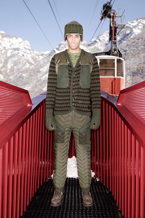 White Mountaineering x Moncler 2013 秋冬 “Moncler W” 聯名系列造型 Lookbook