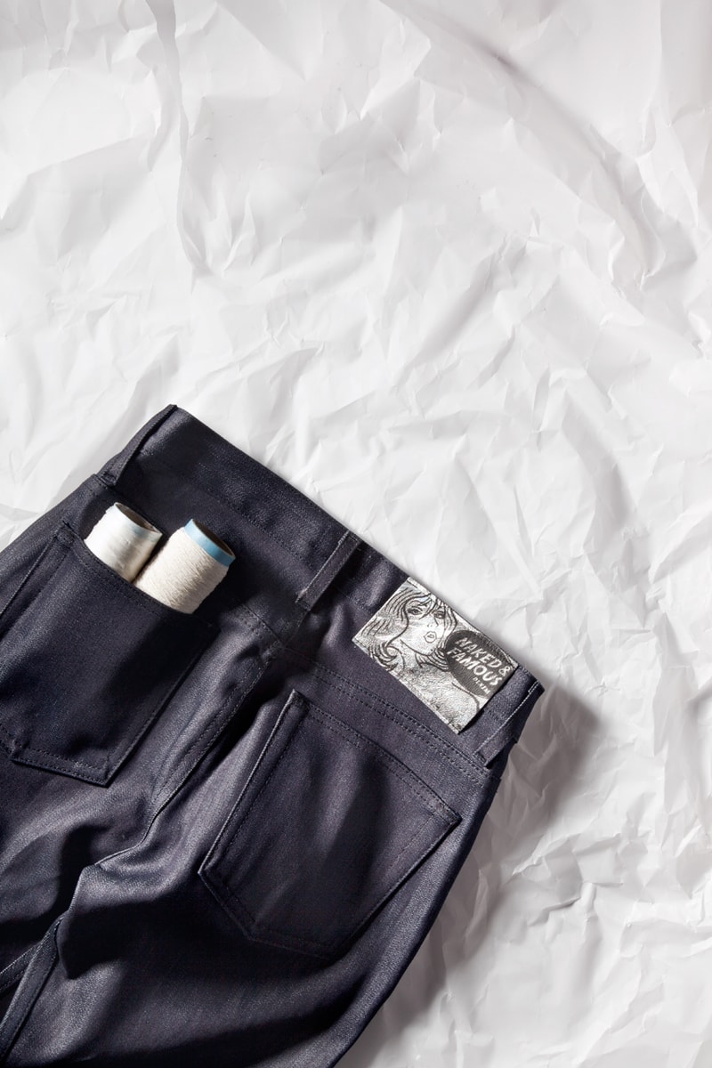 Naked &amp; Famous Indigo Weird Guy “Paper” Denim *Hypebeast 獨佔限量丹寧褲款