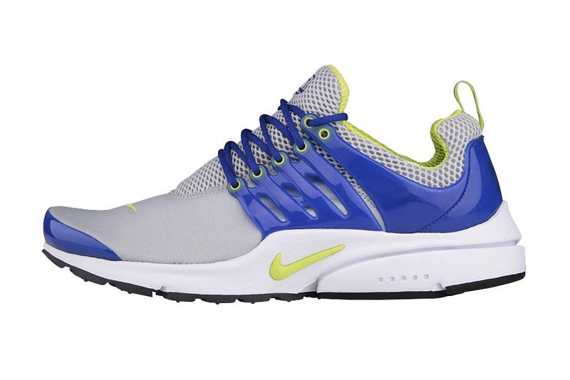 Nike Air Presto Cyber Yellow/Hyper Blue 配色
