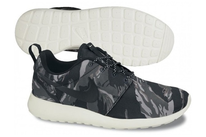 Nike Roshe Run GPX “Black Tiger Camo” 迷彩配色跑鞋