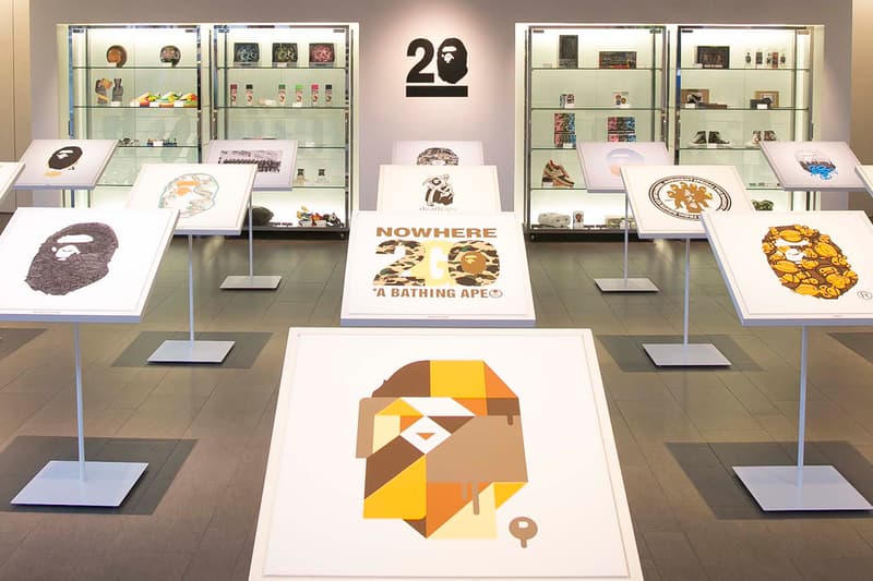 NOWHERE / A Bathing Ape 20 週年藝術回顧展現場回顧！