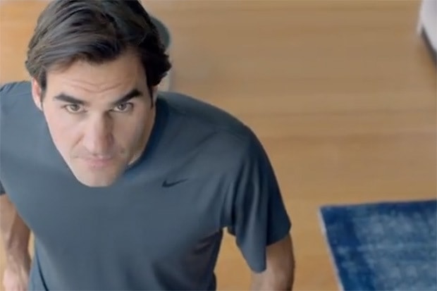Roger Federer 擔鋼演出 Nike 最新廣告片 “The Fly Swatter”