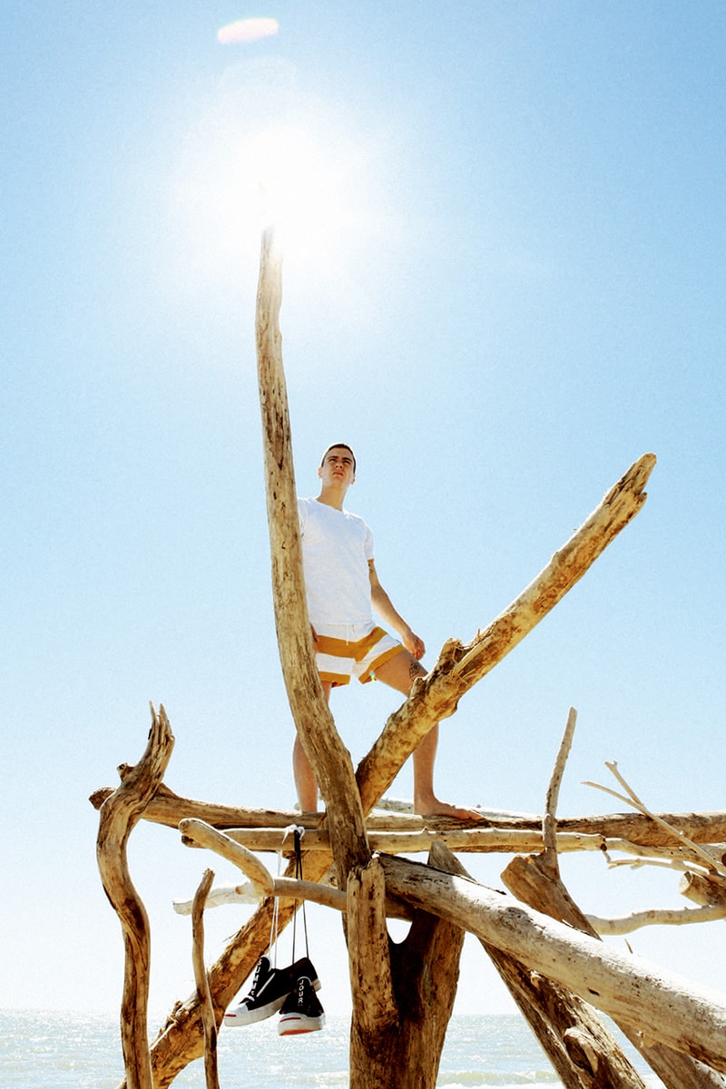 Slam Jam x Converse First String Jack Purcell “Summer Journey” 聯名鞋款造型 Lookbook