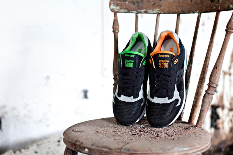 Solebox X Saucony Shadow 5000 “The Lucanid” 聯名系列跑鞋