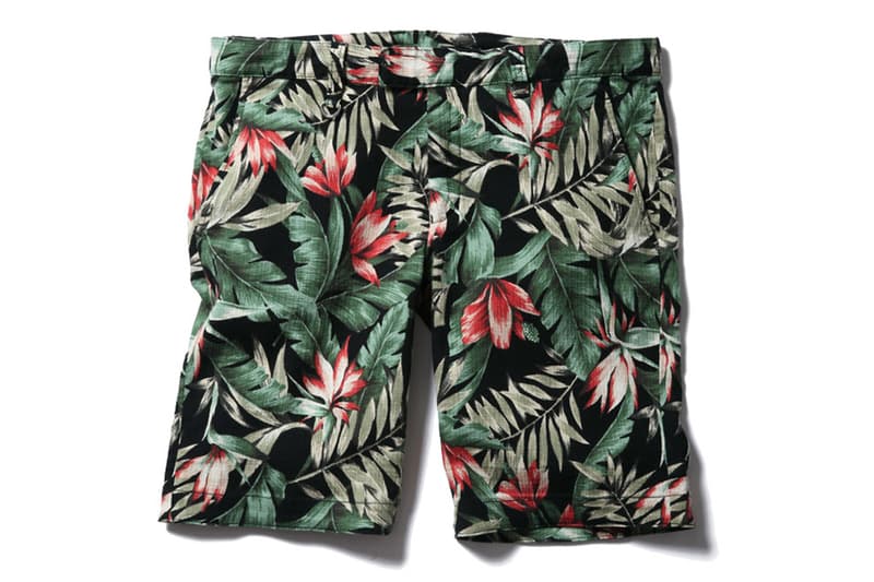SOPHNET. 2013 夏季 Flower Pattern Short Pant 印花短褲