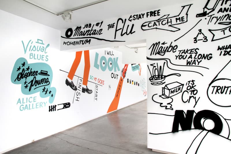 Stephen “ESPO” Powers “Visual Blues” 展覽 @ Alice Gallery