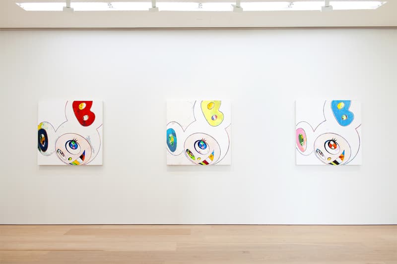 村上隆（Takashi Murakami）於香港 Galerie Perrotin 貝浩登畫廊舉行全新個人展覽現場回顧