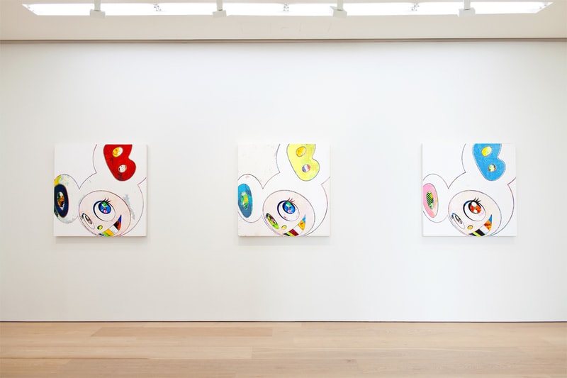村上隆（Takashi Murakami）於香港 Galerie Perrotin 貝浩登畫廊舉行全新個人展覽現場回顧