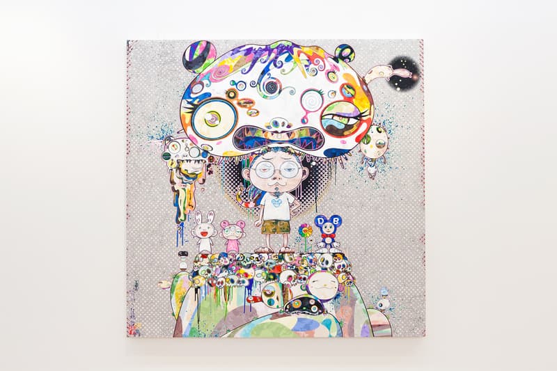 村上隆（Takashi Murakami）於香港 Galerie Perrotin 貝浩登畫廊舉行全新個人展覽現場回顧