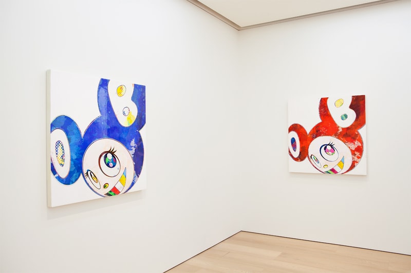 村上隆（Takashi Murakami）於香港 Galerie Perrotin 貝浩登畫廊舉行全新個人展覽現場回顧