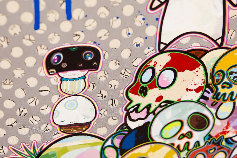 村上隆（Takashi Murakami）於香港 Galerie Perrotin 貝浩登畫廊舉行全新個人展覽現場回顧