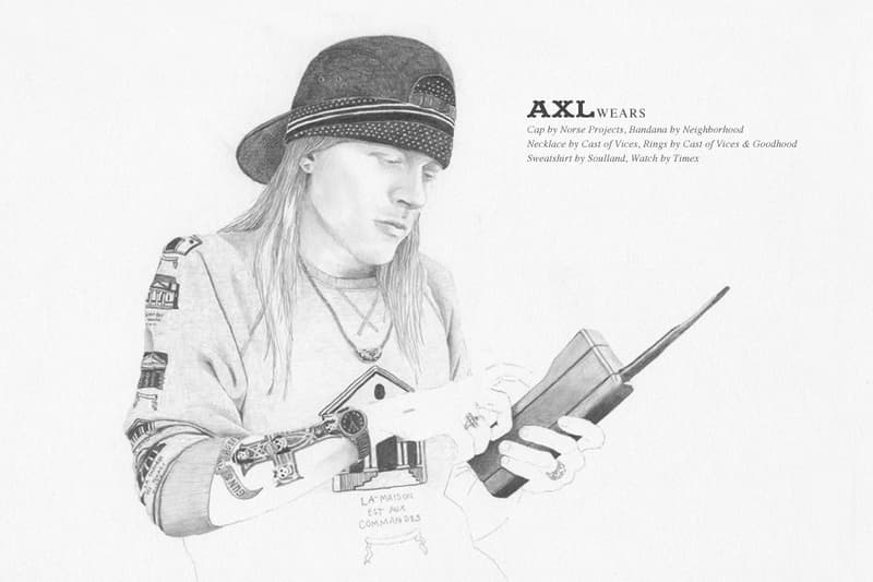 Clara Lacy 打造 The Goodhood Store 2013 春夏系列 “As Worn By” 插畫造型 Lookbook