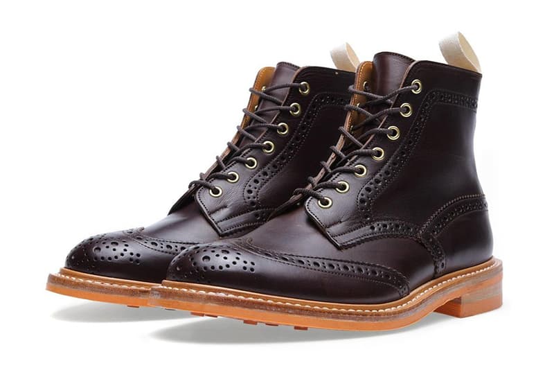 Tricker’s x End Hunting Co. Stow Brogue Boot 聯名紳士皮靴系列