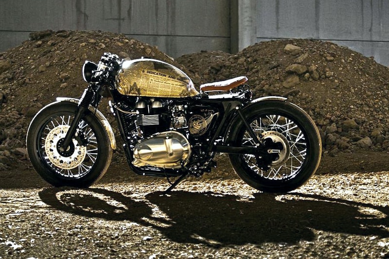 Centro Modo Lodi 打造改裝電單車 Triumph Thruxton「Queen Elizabeth Coronation」