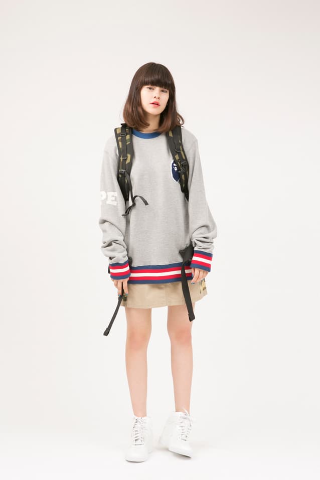 A Bathing Ape 2013 秋冬女裝穿搭造型 Lookbook
