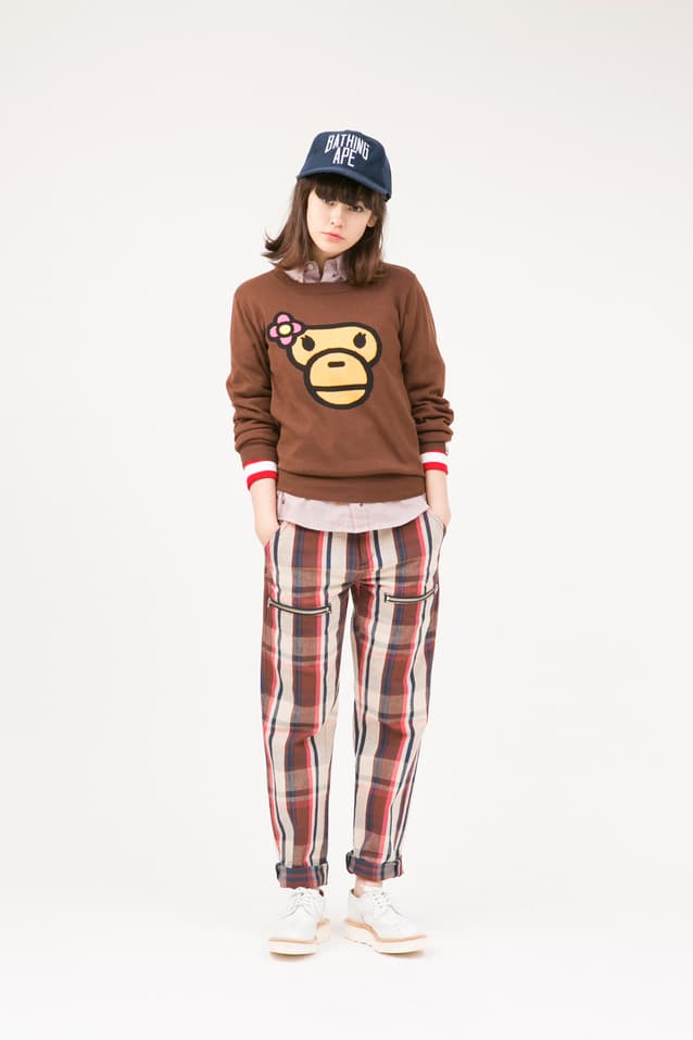A Bathing Ape 2013 秋冬女裝穿搭造型 Lookbook