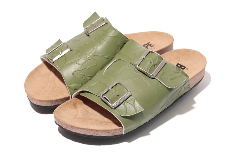 A Bathing Ape CAMO SANDAL 迷彩拖鞋