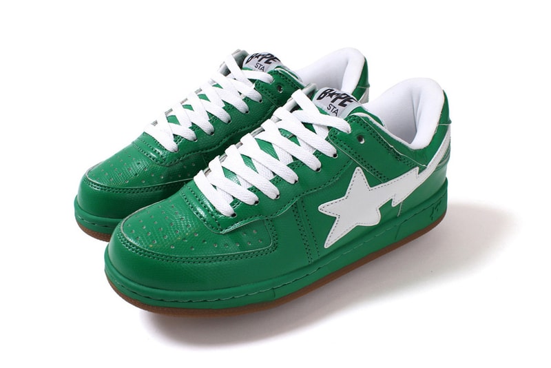 A Bathing Ape LIZARD SK8 STA 系列鞋款