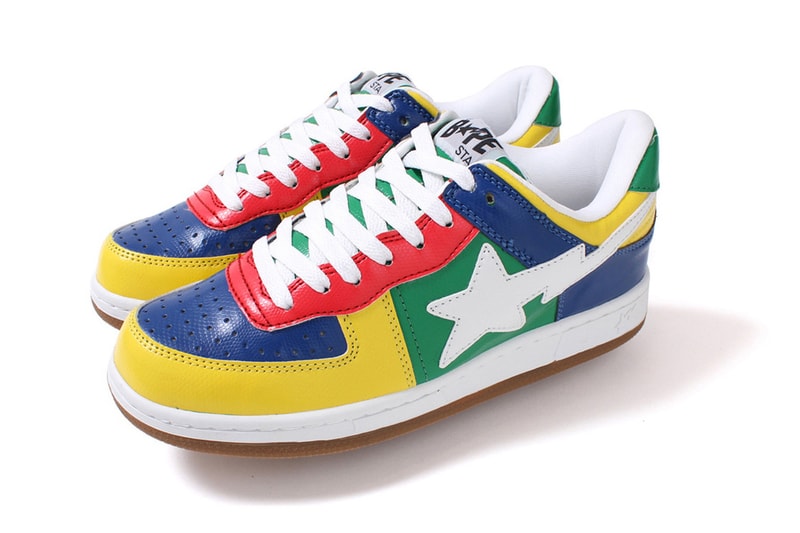 A Bathing Ape LIZARD SK8 STA 系列鞋款