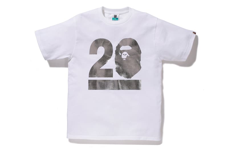 A Bathing Ape NW20 BAPE GALLERY KYOTO 20 周年紀念展覽限量 T-Shirt