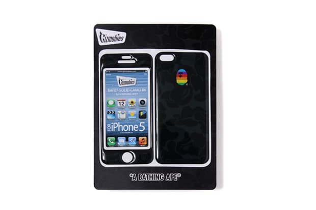 A Bathing Ape x Gizmobies iPhone 5 迷彩手機殼
