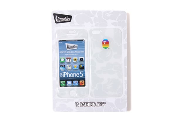 A Bathing Ape x Gizmobies iPhone 5 迷彩手機殼