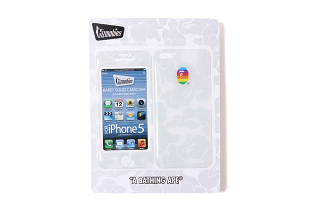A Bathing Ape x Gizmobies iPhone 5 迷彩手機殼