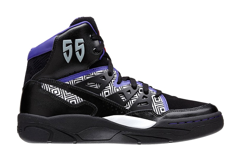adidas Mutombo 黑白紫配色