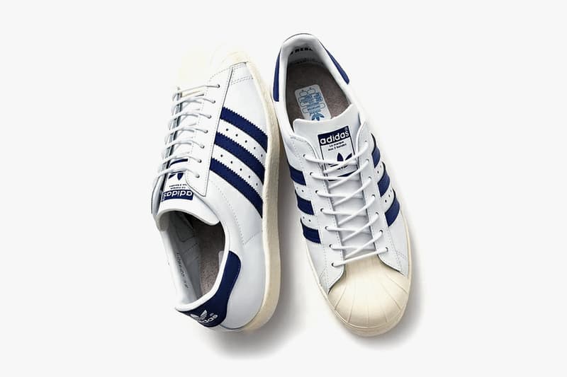 BEAUTY & YOUTH x adidas Originals Superstar ’80s Navy 聯名鞋款