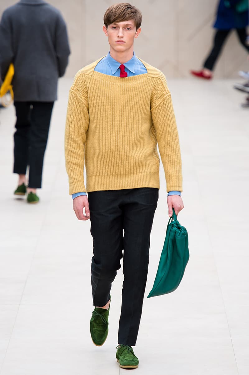 Burberry Prorsum 2014 年春夏季系列