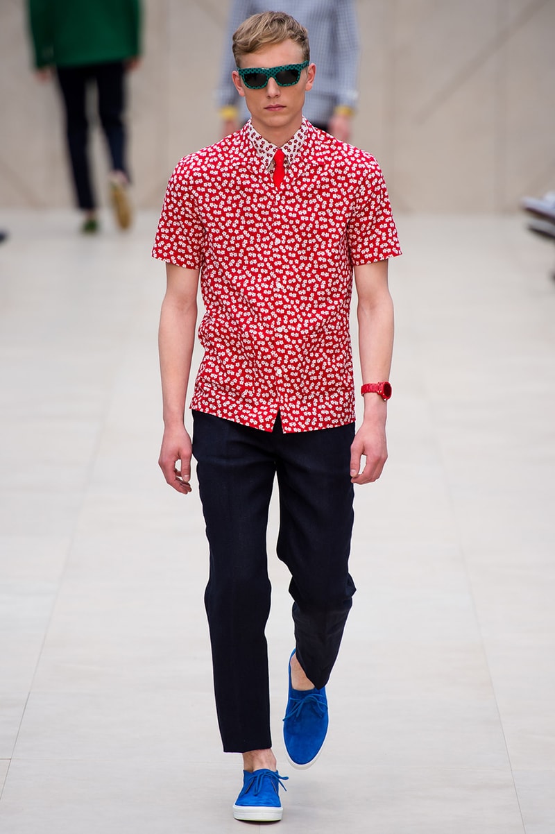 Burberry Prorsum 2014 年春夏季系列