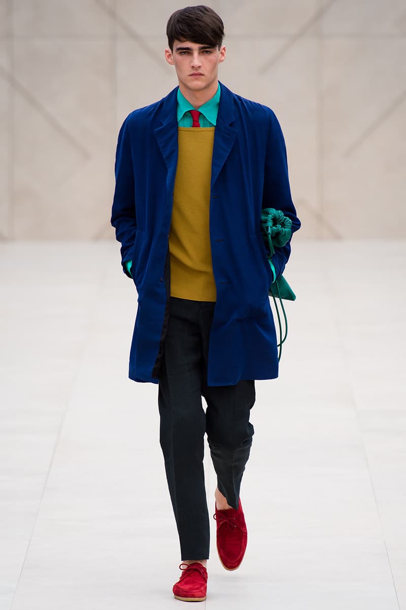 Burberry Prorsum 2014 年春夏季系列