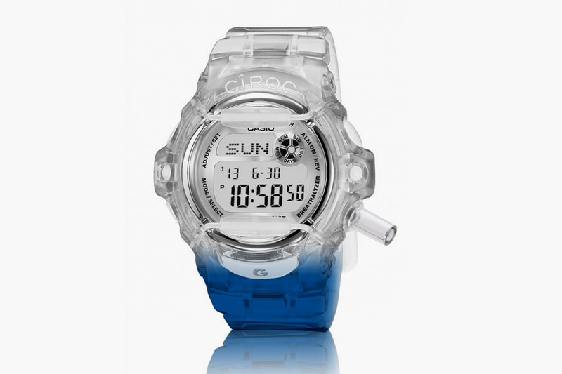 CIROC X G-Shock「Breathalyzer」聯乘時計