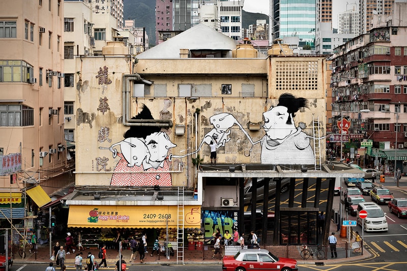 Converse 藝術企劃「Wall to Wall」在香港留下足跡
