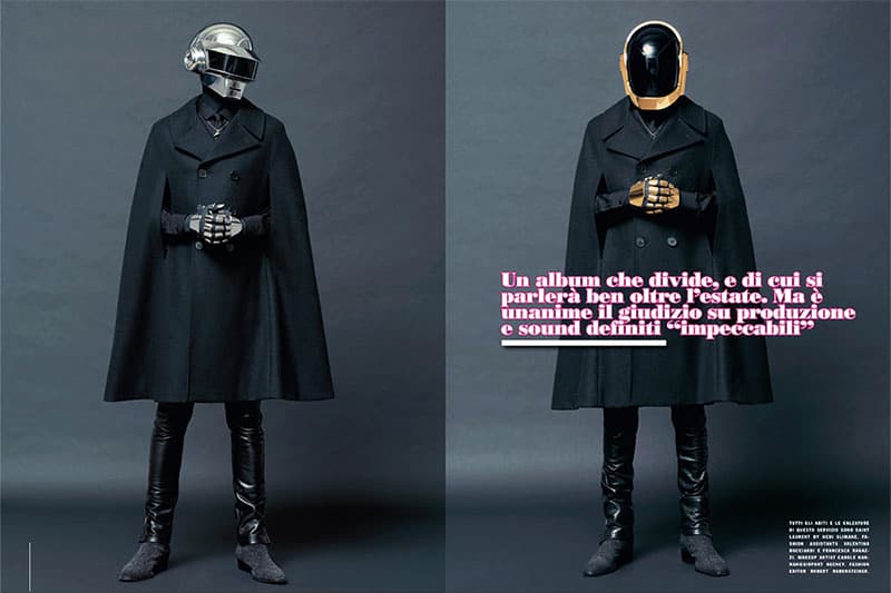 最新一期《L’Uomo Vogue》由 Daft Punk 擔任封面人物