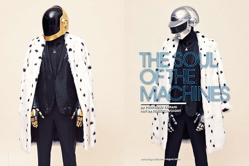 最新一期《L’Uomo Vogue》由 Daft Punk 擔任封面人物