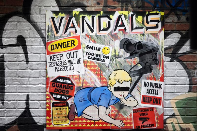 EINE 于 Corey Helford Gallery 所舉辦的 “Innocence” 展覽現場回顧