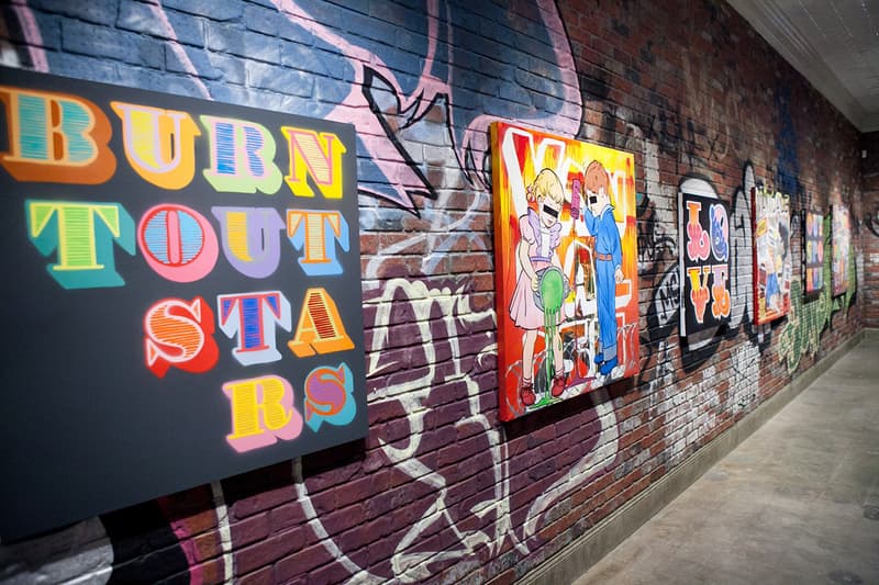 EINE 于 Corey Helford Gallery 所舉辦的 “Innocence” 展覽現場回顧